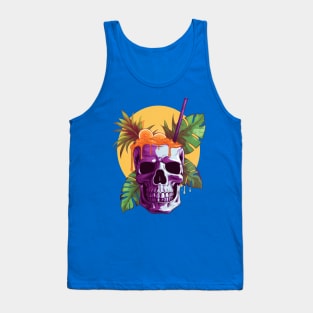 Tropical Skull-rise Tank Top